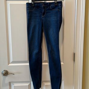 Women 3R 26/30 Hollister Dark Denim Skinny Jeans Low rise